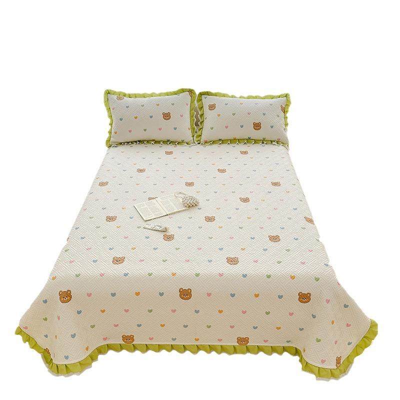 床盖夹棉四件套床罩三件套榻榻米泡泡棉贝炕盖床单通用床裙,床上用品,床裙,淘宝优惠券,粉丝福利购,淘宝优惠卷