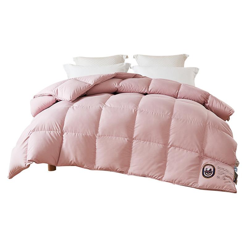 糯小050棉羽绒壳羽翻新被半成品自被充绒羽绒绒被套厂家