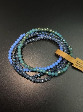 Vintage古着 Beach plated glaze手串