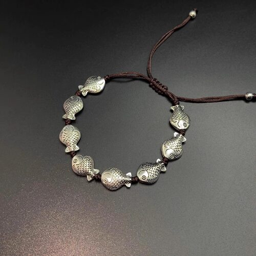 Vintage古着 Weave small fish手绳