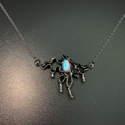 Vintage古着 Assorted Floral Forms项链