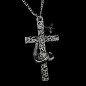 Vintage古着 Snake Cross项链