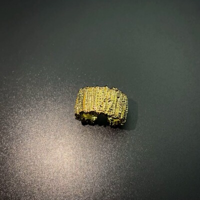 Vintage古着 Liquid Gold Ripple戒指