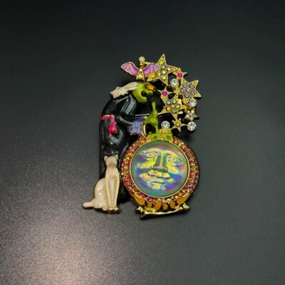 Vintage古着 The witch's magic胸针