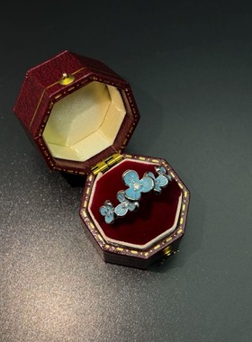 Vintage古着 Dropping wisteria flower戒指