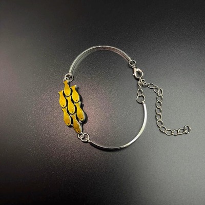 Vintage古著 Up against the tide手链