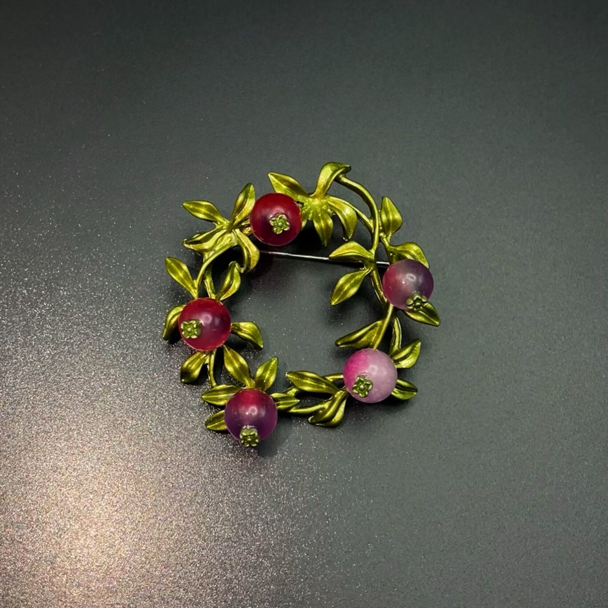 Vintage古着 A Hint of Light in Blue胸针