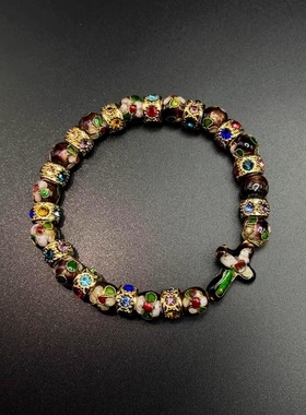 Vintage古着 Violet Cross手串