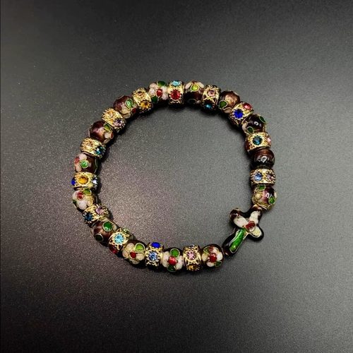 Vintage古着 Violet Cross手串