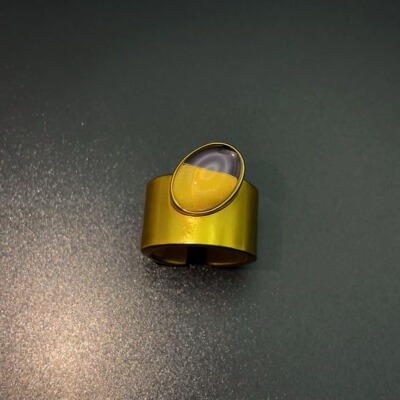 Vintage古着 Golden Transparency戒指