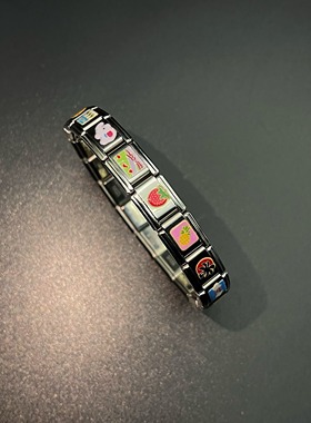 Vintage古着 Kitten module手环