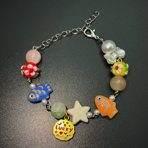 Vintage古着 Colorful Fish Roaming手链