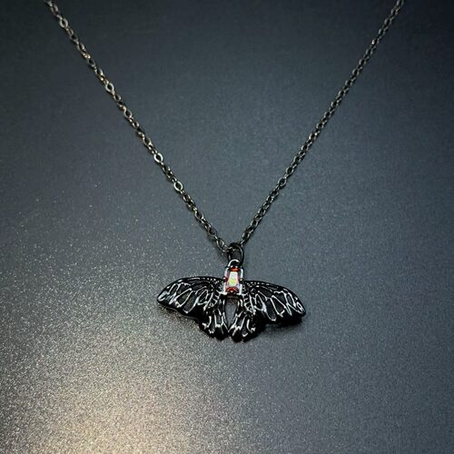 Vintage古着 Dark Night Moth项链
