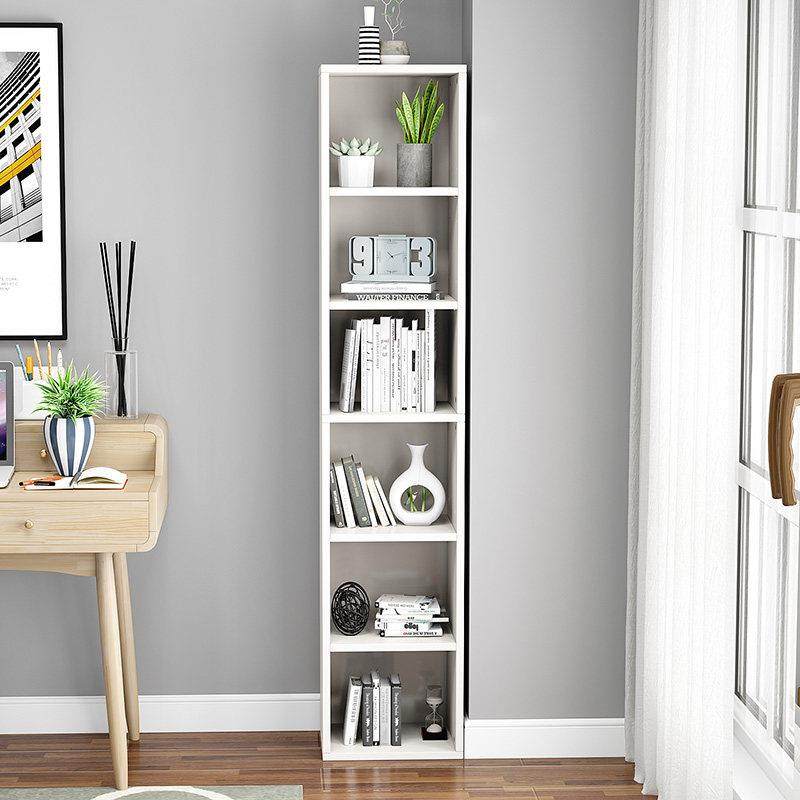 简约现代书架落地置物架书柜书橱窄柜窄架储物格柜夹缝定制长条柜,住宅家具,书架,淘宝优惠券,粉丝福利购,淘宝优惠卷
