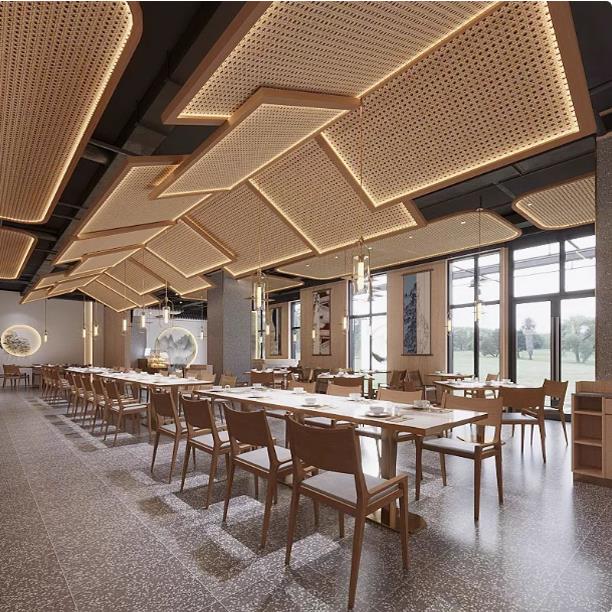 装修竹席天然手工竹编民宿木屋餐厅茶楼吊顶背景墙面复古装饰材料