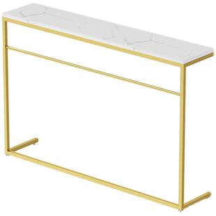 北欧大理石暖气片遮挡置物架简约沙发后背柜靠墙收纳书长条餐边桌