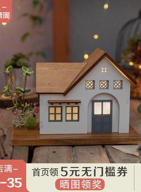 阿楹 日系治愈小摆件科技感桌面生日礼物女生 氛围灯玄关家居装饰