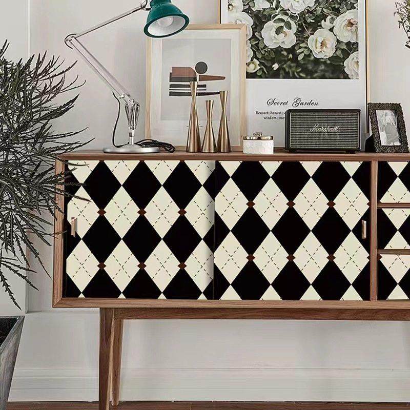 自粘墙纸卧室复古防水墙贴纸橱柜装饰衣柜贴柜子自粘家具翻新壁纸,家居饰品,软装墙贴,淘宝优惠券,粉丝福利购,淘宝优惠卷