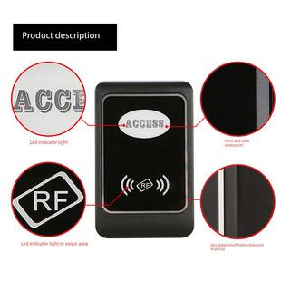 大容量室外防水门禁机一体机IDIC双频门禁主机小区刷卡门禁管理卡