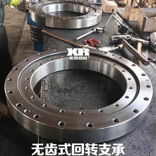 无齿回转支承转盘轴承旋转支撑轴承工业转盘平面回转轴承旋转法兰