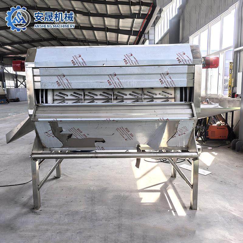 餐饮配送中心连续工作胡萝卜去皮削皮机土豆红薯削皮去皮机流水线,清洗/食品/商业设备,肉制品加工设备,淘宝优惠券,粉丝福利购,淘宝优惠卷