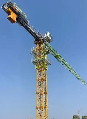 二手中联重科zoomlion10吨塔吊塔式起重机6515-65米臂长片式节塔