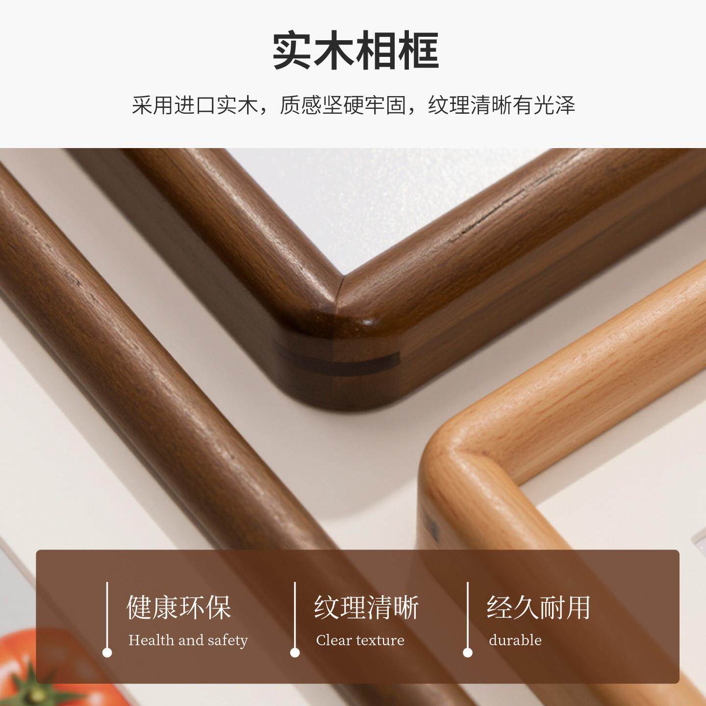 实木相框摆台婚打纱照全家福10寸8洗照做成XK-QJA-0相印片加片高