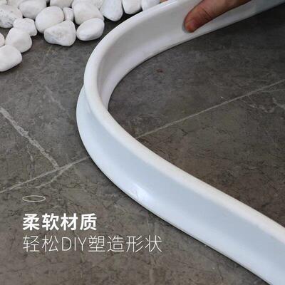 彷真植物1655造景矽围栏条室内绿植围 边围挡阳台遮挡线线底胶围