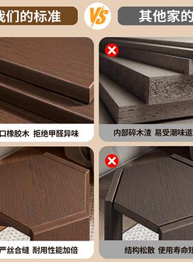 实95200木凳厚子家用叠放组可合加六角叠叠凳客厅边几餐桌备用高