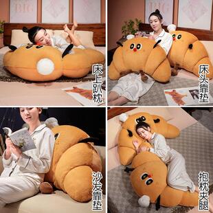 牛角童包床软包大背靠枕床头上2025010儿靠垫护腰枕头沙发抱靠枕