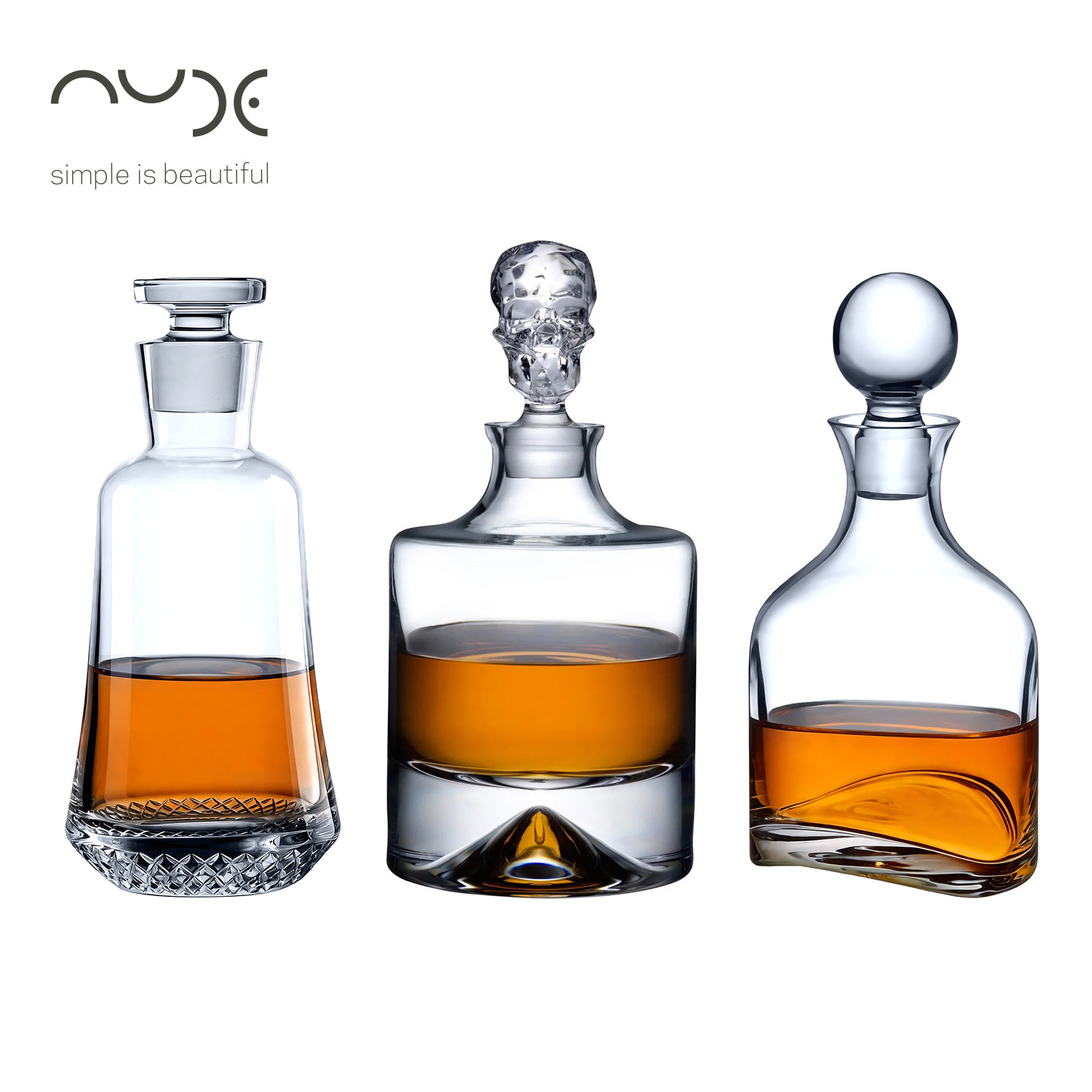 努德进口醒酒器水晶玻璃酒具图片