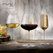 红点奖Nude进口zero 红酒杯香槟杯水晶杯手工白葡萄高脚杯子轻薄