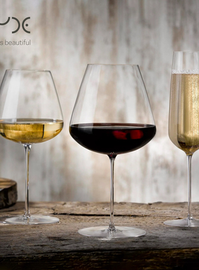 红点奖Nude进口zero 红酒杯香槟杯水晶杯手工白葡萄高脚杯子轻薄