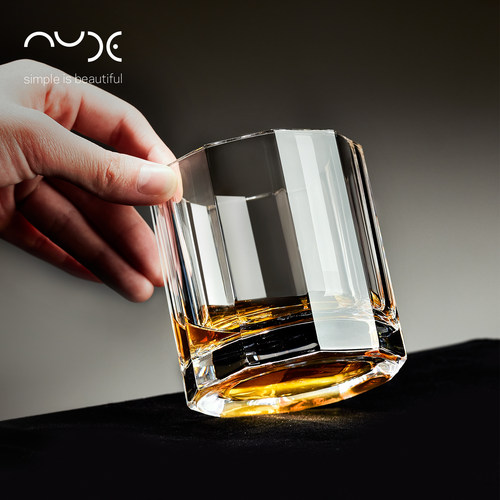 努德进口威士忌酒杯水晶玻璃