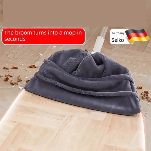 懒扫把套布拖把多功能拖把替代家用扫把除尘套布软毛拖把扫把套布
