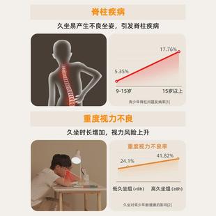孩视宝T系列电动升降桌居家办公电脑桌学习桌书桌电动升降大白桌
