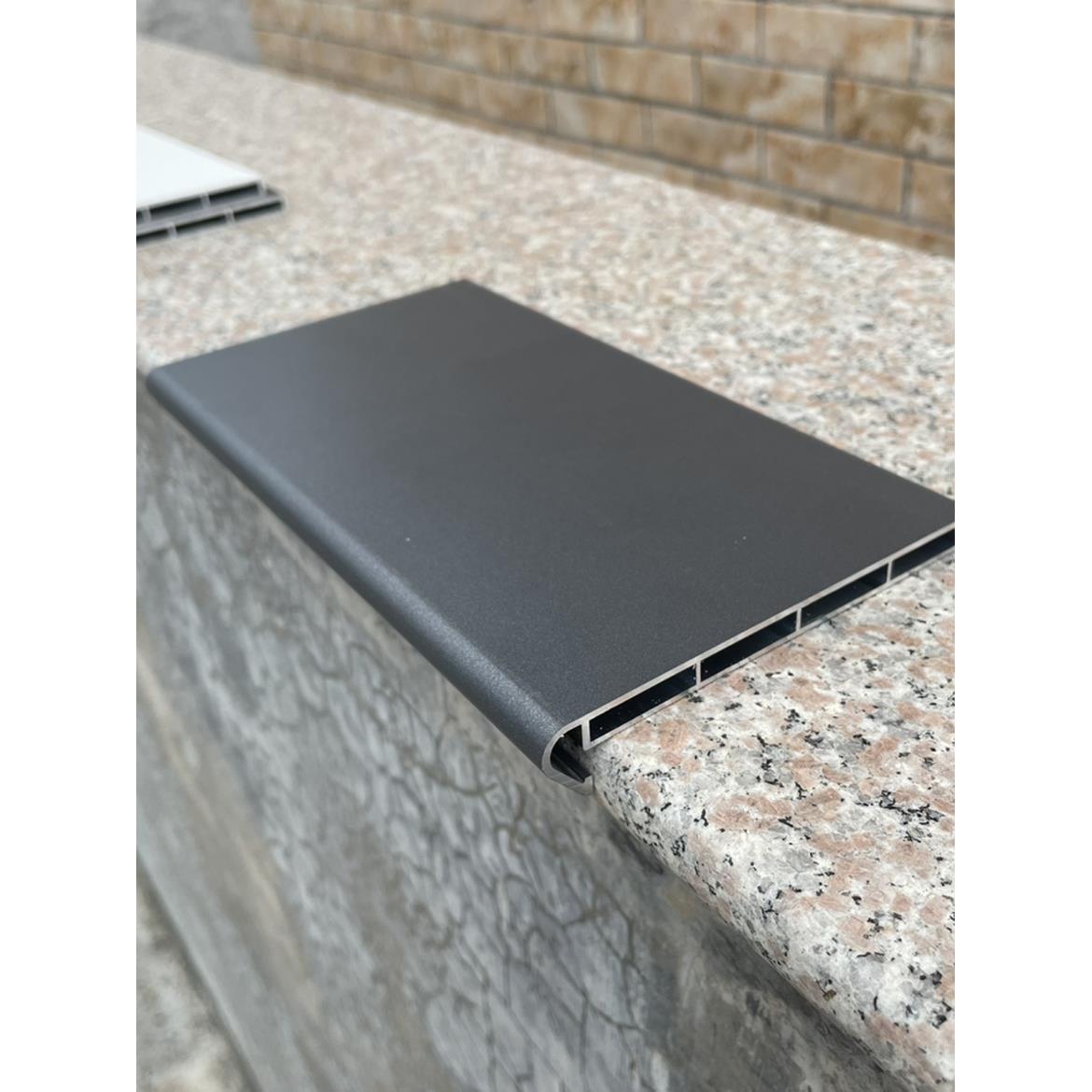 定制内窗套窗台板自装预装新工艺粉末喷涂极窄包边铝合金一体简装