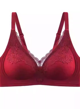 露露酱NN~小胸推荐！黛凡妮3D蕾丝贴合文胸ZW55086