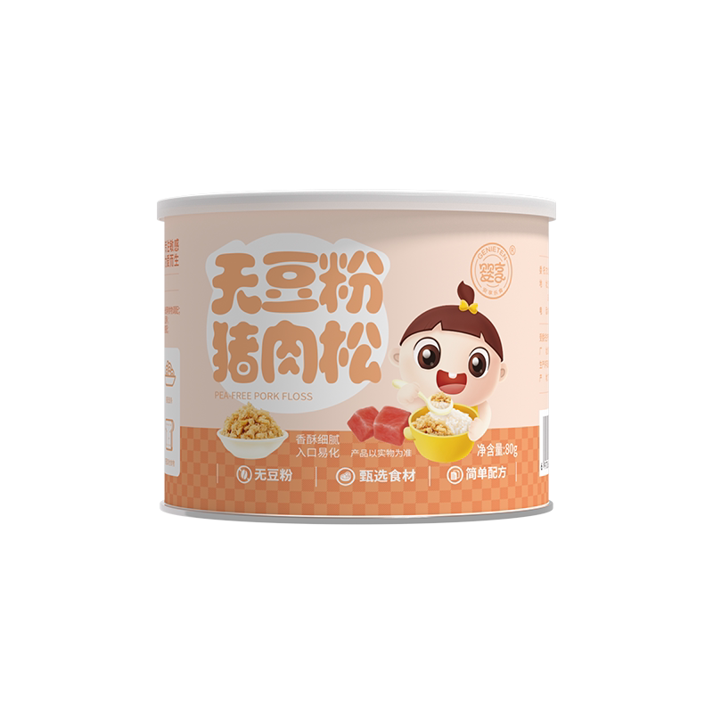 婴享无豆粉肉松儿童早餐