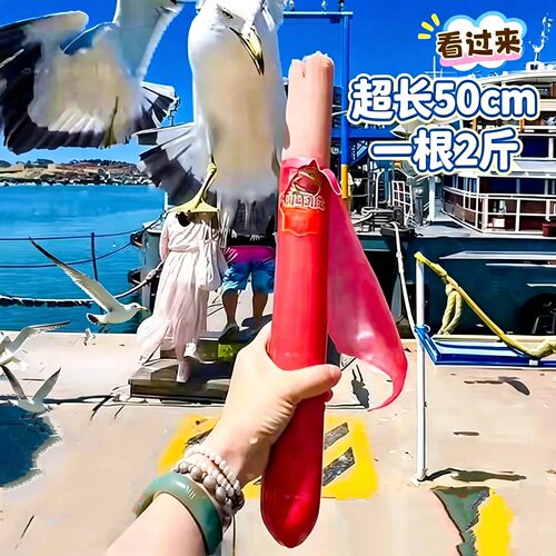 喂海鸥网红超大火腿肠1根2斤炒菜调凉菜手抓饼肉夹馍等商用旗舰店
