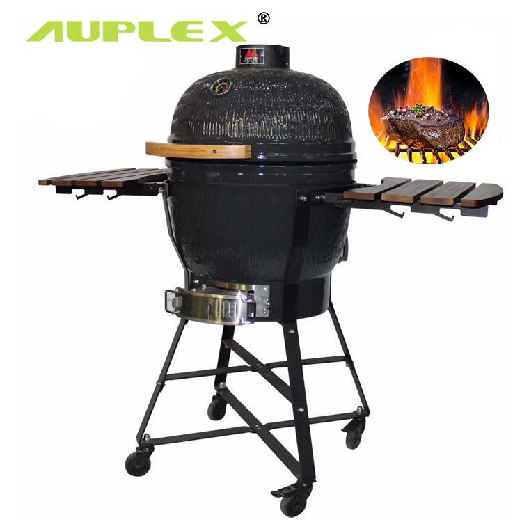 麦德龙供应商陶瓷烧烤炉bbq21寸直销家用户外烧烤炉木炭烟熏