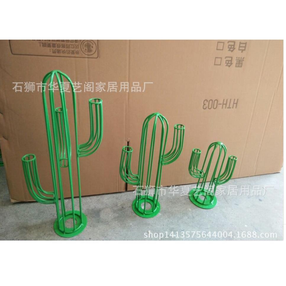 铁艺仙人掌铁艺装饰品展架工艺品