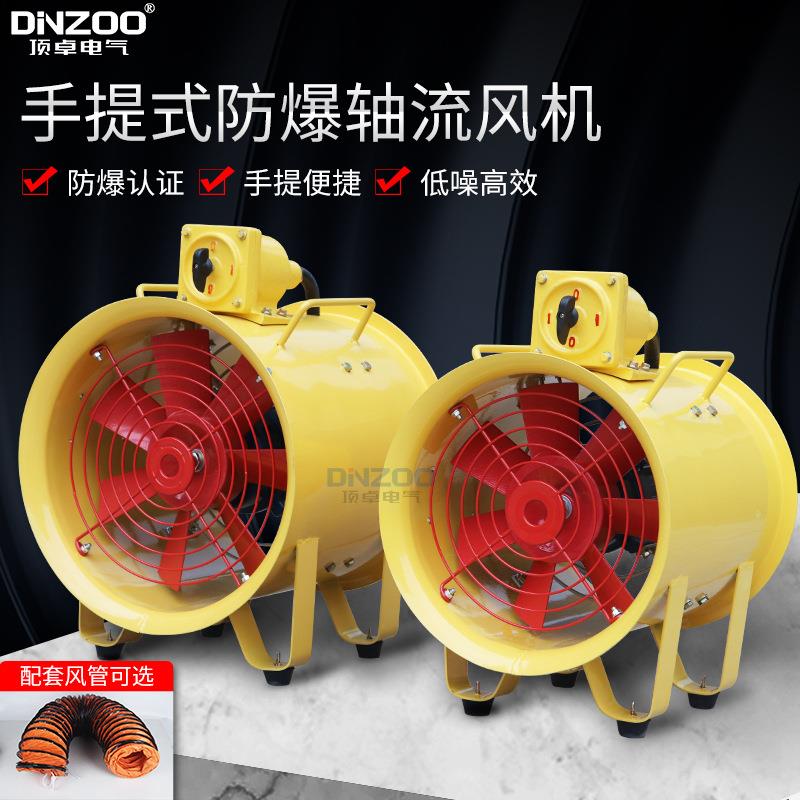 8寸10寸12寸16寸20寸手提式防爆轴流风机BSFT便携式移动抽送风机