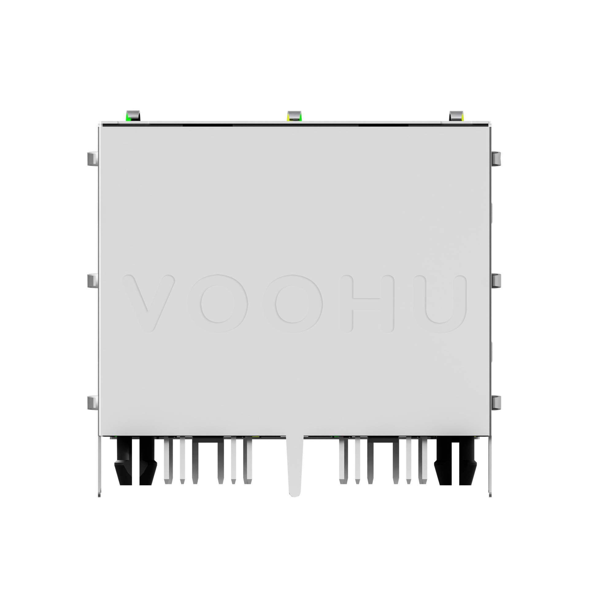 【现货】2x2四口千兆rj45带弹片 千兆以太接口 SYT22Q216HWA2D057
