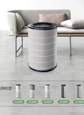 飞利浦空气净化器滤网FY4150适用于AC3833/AC3836/AC3837/AC3858