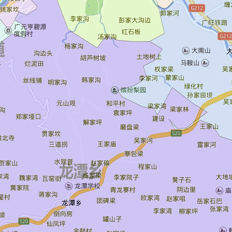 利州区地图1.15m广元市折叠家用高清办公室书房新款包邮背景墙贴