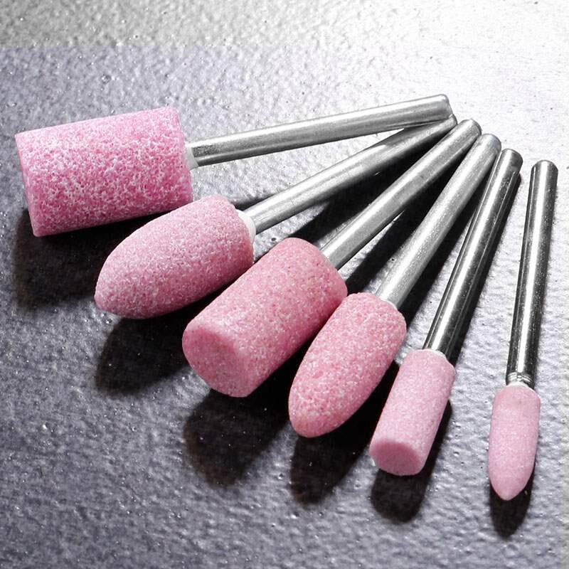 火石仔打磨头电钻电动小砂轮磨头电磨头合金头金刚砂轮圆形磨头