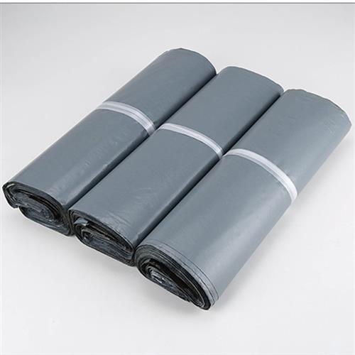 快递袋灰色发货包装袋子黑色塑料防水自粘服装打包袋大中小号