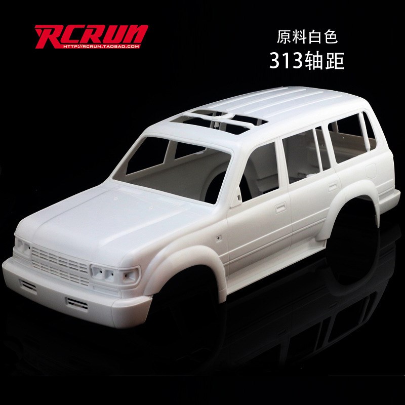RCRU 1:10 攀爬车 陆地巡洋舰 LC80车壳  轴距SCX10 TRX4