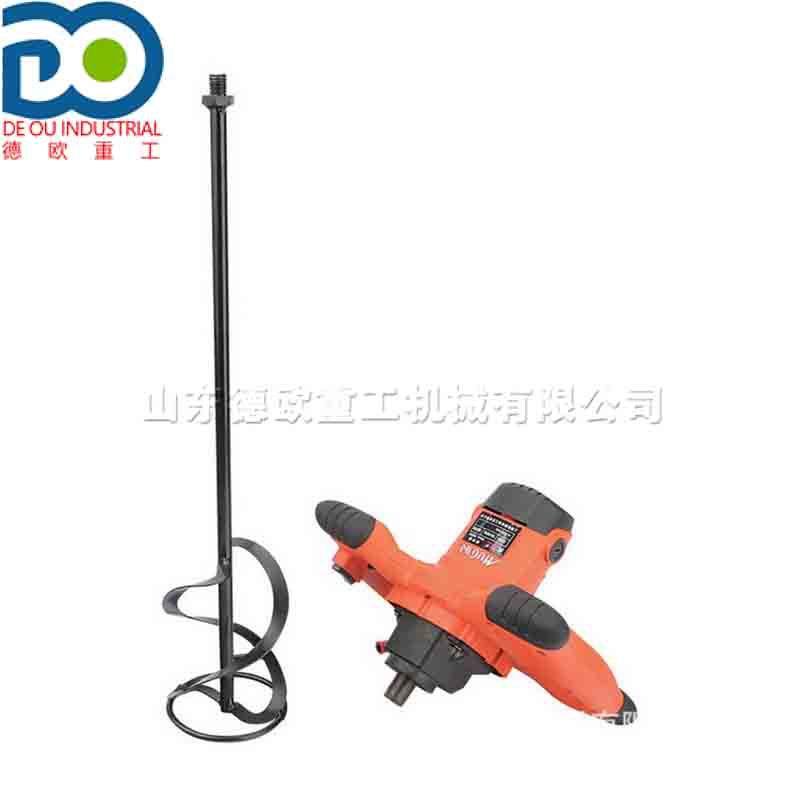 腻子砂浆化工涂料搅拌器手持式电动搅拌工具不锈钢杆混合器